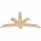 Ekena Millwork Davenport Smooth Timber Gable Bracket, Douglas Fir, 60"W x 35"H x 1 1/2"D x 5 1/2"F, 14/12 Pitch GBW060X35X0206DAV00SDF - alternate 3